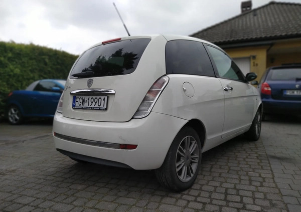 Lancia Ypsilon cena 6200 przebieg: 200000, rok produkcji 2008 z Szklarska Poręba małe 191